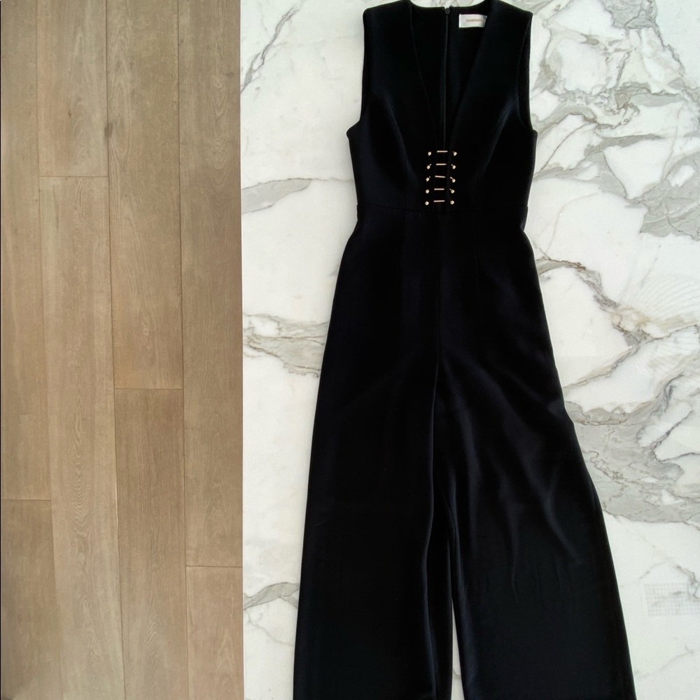 Zimmermann wide leg jumpsuit - size 1 (small)